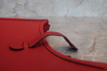 Load image into Gallery viewer, HERMES  EVELYNE TPM Clemence leather Vermillon Z Engraving Shoulder bag 700080179
