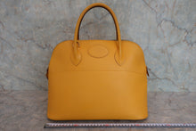 将图片加载到图库查看器，HERMES BOLIDE 35 Graine Couchevel leather Jaune □A刻印 Shoulder bag 800020121
