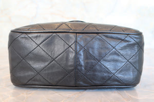CHANEL/シャネル マトラッセフリンジチェーンショルダーバッグ ラムスキン ブラック/ゴールド金具 ショルダーバッグ 700090186