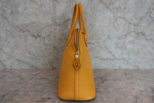 将图片加载到图库查看器，HERMES BOLIDE 35 Graine Couchevel leather Jaune □A刻印 Shoulder bag 800020121
