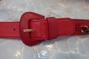 CHANEL/香奈儿 Vicolore 腰包 羊皮 Red/Gold hadware(红色/金色金属) 腰包 60005056