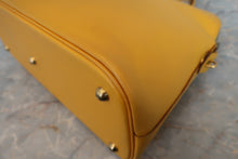 将图片加载到图库查看器，HERMES BOLIDE 35 Graine Couchevel leather Jaune □A刻印 Shoulder bag 800020121
