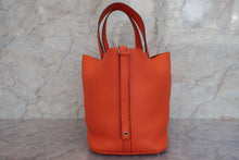 Load image into Gallery viewer, HERMES PICOTIN LOCK GM Clemence leather Feu T Engraving Hand bag 600080214
