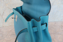 画像をギャラリービューアに読み込む, HERMES／エルメス ケリー35 ギリーズ トゴ/ヴォースイフト ターコイズ T刻印 ショルダーバッグ 700100241
