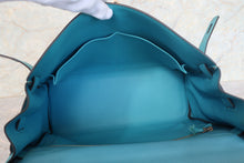 画像をギャラリービューアに読み込む, HERMES／エルメス ケリー35 ギリーズ トゴ/ヴォースイフト ターコイズ T刻印 ショルダーバッグ 700100241
