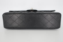 将图片加载到图库查看器，CHANEL/香奈儿 CF 双盖 双链条包 荔枝皮 Black/Silver hardware(黑色/银色金属) 肩背包 800090131
