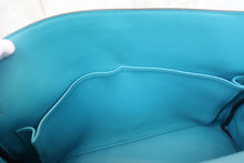 画像をギャラリービューアに読み込む, HERMES／エルメス ケリー35 ギリーズ トゴ/ヴォースイフト ターコイズ T刻印 ショルダーバッグ 700100241
