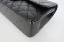 将图片加载到图库查看器，CHANEL/香奈儿 CF 双盖 双链条包 荔枝皮 Black/Silver hardware(黑色/银色金属) 肩背包 800090131
