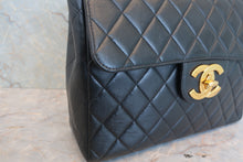 將圖片載入圖庫檢視器 CHANEL/シャネル 中マトラッセシングルフラップWチェーンショルダーバッグ ラムスキン ブラック/ゴールド金具 ショルダーバッグ 800020177

