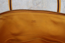 将图片加载到图库查看器，HERMES BOLIDE 35 Graine Couchevel leather Jaune □A刻印 Shoulder bag 800020121
