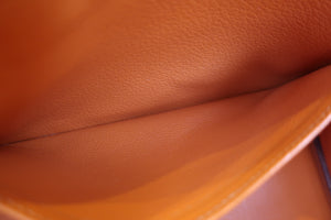 HERMES／エルメス バーキン25 ヴォーエプソン オレンジ □K刻印 ハンドバッグ 700080147