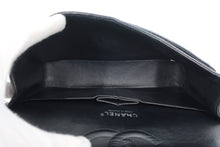 将图片加载到图库查看器，CHANEL/香奈儿 CF 双盖 双链条包 荔枝皮 Black/Silver hardware(黑色/银色金属) 肩背包 800090131
