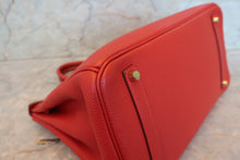 画像をギャラリービューアに読み込む, HERMES／エルメス バーキン35 トゴ ヴァーミリオン □H刻印 ハンドバッグ 700100212
