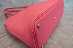 HERMES／エルメス ボリード27 ヴォーエプソン ローズアザレ T刻印 ショルダーバッグ 700040213