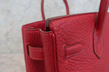 将图片加载到图库查看器，HERMES BIRKIN 30 Fjord leather Rouge garance □I刻印 Hand bag 600090281
