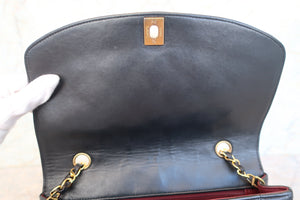CHANEL/シャネル ダイアナマトラッセチェーンショルダーバッグ ラムスキン ブラック/ゴールド金具 ショルダーバッグ 700090232