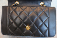 画像をギャラリービューアに読み込む, CHANEL/シャネル ダイアナマトラッセチェーンショルダーバッグ ラムスキン ブラック/ゴールド金具 ショルダーバッグ 700060065
