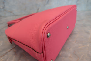 HERMES／エルメス ボリード27 ヴォーエプソン ローズアザレ T刻印 ショルダーバッグ 700040213