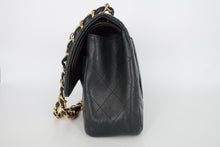 画像をギャラリービューアに読み込む, CHANEL/シャネル 中マトラッセＷフラップＷチェーンショルダーバッグ キャビアスキン ブラック/ゴールド金具 ショルダーバッグ 800100006
