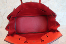 画像をギャラリービューアに読み込む, HERMES／エルメス バーキン35 トゴ ヴァーミリオン □H刻印 ハンドバッグ 700100212
