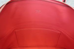 HERMES／エルメス ボリード27 ヴォーエプソン ローズアザレ T刻印 ショルダーバッグ 700040213