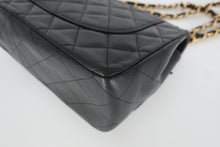 画像をギャラリービューアに読み込む, CHANEL/シャネル 中マトラッセＷフラップＷチェーンショルダーバッグ キャビアスキン ブラック/ゴールド金具 ショルダーバッグ 800100006
