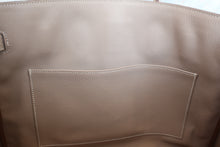 将图片加载到图库查看器，HERMES BIRKIN 35 Clemence leather Argile Hand bag 600070134
