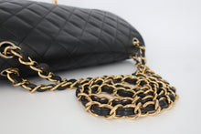 画像をギャラリービューアに読み込む, CHANEL/シャネル 中マトラッセＷフラップＷチェーンショルダーバッグ キャビアスキン ブラック/ゴールド金具 ショルダーバッグ 800100006

