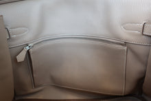 Load image into Gallery viewer, HERMES BIRKIN 35 Clemence leather Argile Hand bag 600070134
