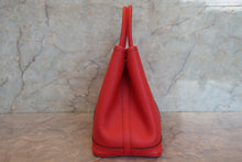 画像をギャラリービューアに読み込む, HERMES／エルメス ガーデンパーティTPM カントリー ルージュトマト X刻印 トートバッグ 700100201

