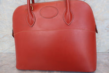 Load image into Gallery viewer, HERMES BOLIDE 35 Box carf leather Brique 〇Y Engraving Shoulder bag 600080215
