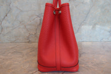 画像をギャラリービューアに読み込む, HERMES／エルメス ガーデンパーティTPM カントリー ルージュトマト X刻印 トートバッグ 700100201
