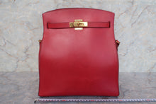 将图片加载到图库查看器，HERMES KELLY SPORT GM Box carf leather Rouge vif 〇X刻印 Shoulder bag 600100135
