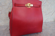 将图片加载到图库查看器，HERMES KELLY SPORT GM Box carf leather Rouge vif 〇X刻印 Shoulder bag 600100135
