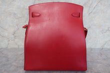 将图片加载到图库查看器，HERMES KELLY SPORT GM Box carf leather Rouge vif 〇X刻印 Shoulder bag 600100135
