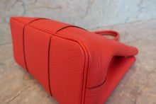 画像をギャラリービューアに読み込む, HERMES／エルメス ガーデンパーティTPM カントリー ルージュトマト X刻印 トートバッグ 700100201
