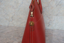 Load image into Gallery viewer, HERMES BOLIDE 35 Box carf leather Brique 〇Y Engraving Shoulder bag 600080215
