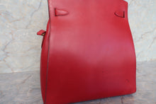 将图片加载到图库查看器，HERMES KELLY SPORT GM Box carf leather Rouge vif 〇X刻印 Shoulder bag 600100135
