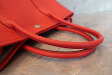 画像をギャラリービューアに読み込む, HERMES／エルメス ガーデンパーティTPM カントリー ルージュトマト X刻印 トートバッグ 700100201
