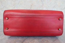 将图片加载到图库查看器，HERMES KELLY SPORT GM Box carf leather Rouge vif 〇X刻印 Shoulder bag 600100135
