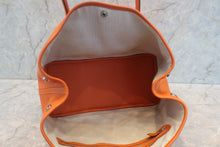 Load image into Gallery viewer, HERMES  GARDEN PARTY PM Negonda leather Orange poppy □R Engraving Tote bag 700120121
