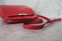 将图片加载到图库查看器，HERMES KELLY SPORT GM Box carf leather Rouge vif 〇X刻印 Shoulder bag 600100135
