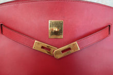 将图片加载到图库查看器，HERMES KELLY SPORT GM Box carf leather Rouge vif 〇X刻印 Shoulder bag 600100135
