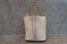 Load image into Gallery viewer, HERMES PICOTIN LOCK MM Clemence leather Nata Z Engraving Hand bag 700120100
