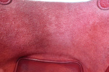 将图片加载到图库查看器，HERMES PICOTIN LOCK PM Clemence leather Rouge garance □O刻印 Hand bag 600050020
