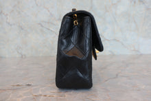 将图片加载到图库查看器，CHANEL/香奈儿 迷你CF 单盖 链条包 羊皮 Black/Gold hadware(黑色/金色金属) 肩背包 800050135
