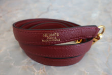 将图片加载到图库查看器，HERMES KELLY 32 Clemence leather Rouge H □F刻印 Shoulder bag 600090228
