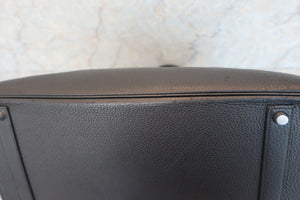 HERMES BIRKIN 40 Togo leather Black T Engraving Hand bag 600060011