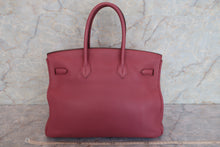 将图片加载到图库查看器，HERMES BIRKIN 35 Clemence leather Bois de rose □N刻印 Hand bag 600080216
