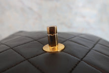 画像をギャラリービューアに読み込む, CHANEL/シャネル マトラッセチェーンショルダーバッグ ラムスキン ブラック/ゴールド金具 ショルダーバッグ 800070115
